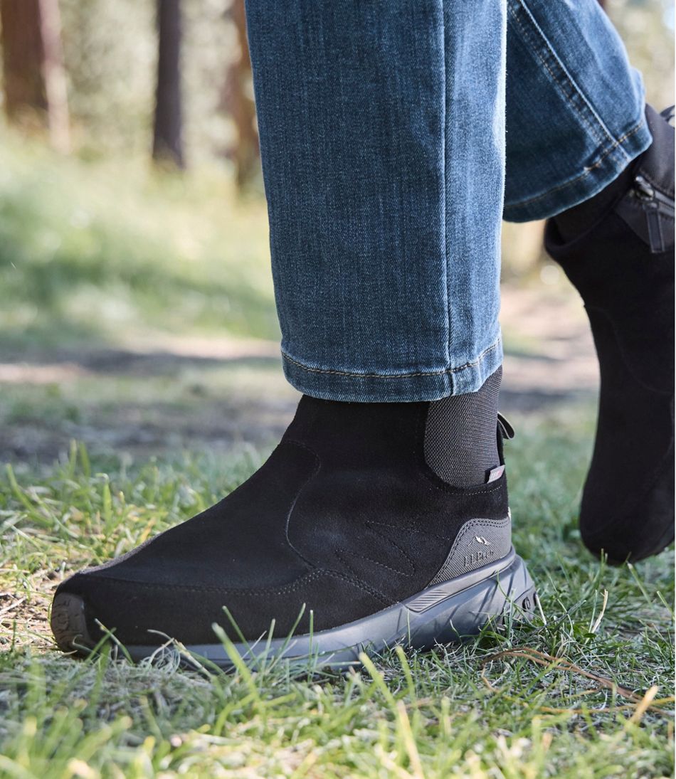 Women's Snow Sneaker Sport Waterproof Boots, Pull-On Side Zip L.L.Bean Value