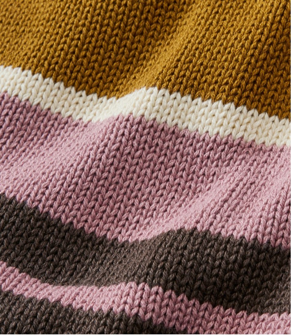 Women's Signature Original Cotton Sweater, Shawl Cardigan Stripe L.L.Bean Recommended