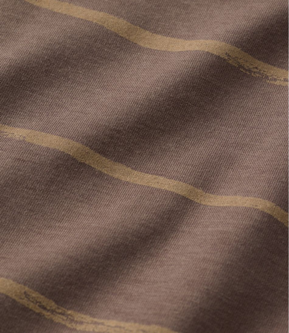 Women's Mountainside Crewneck Tee, Short-Sleeve Stripe L.L.Bean Popular
