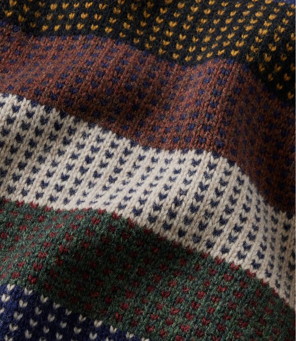 Men's Signature 1980 Matinicus Rock Sweater, Crewneck, Stripe L.L.Bean Recommended