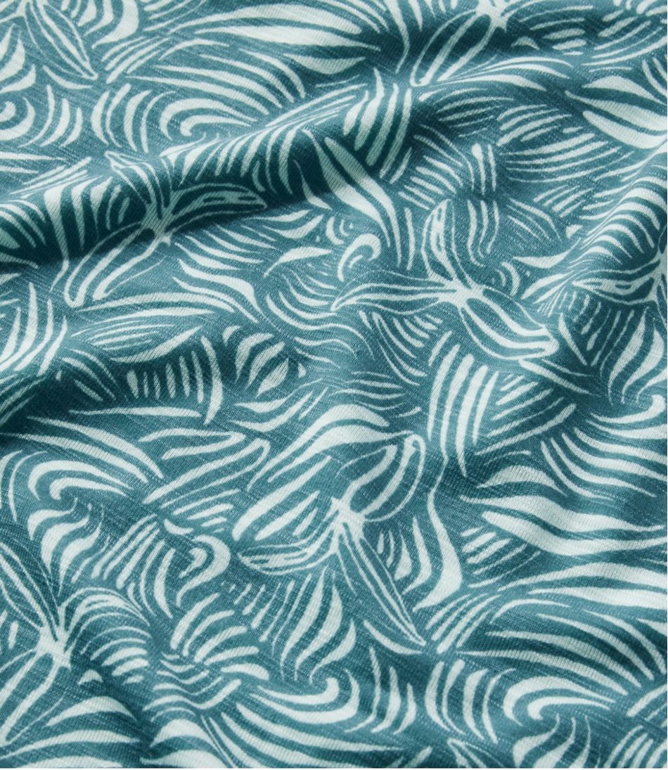 Women's Streamside Tank, Splitneck Print L.L.Bean Top Pick