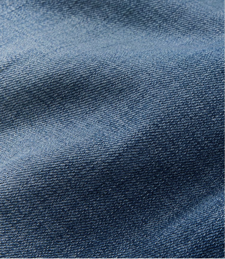 Women's Signature Organic Denim Boyfriend Jeans, Low-Rise Straight-Leg L.L.Bean Best Seller