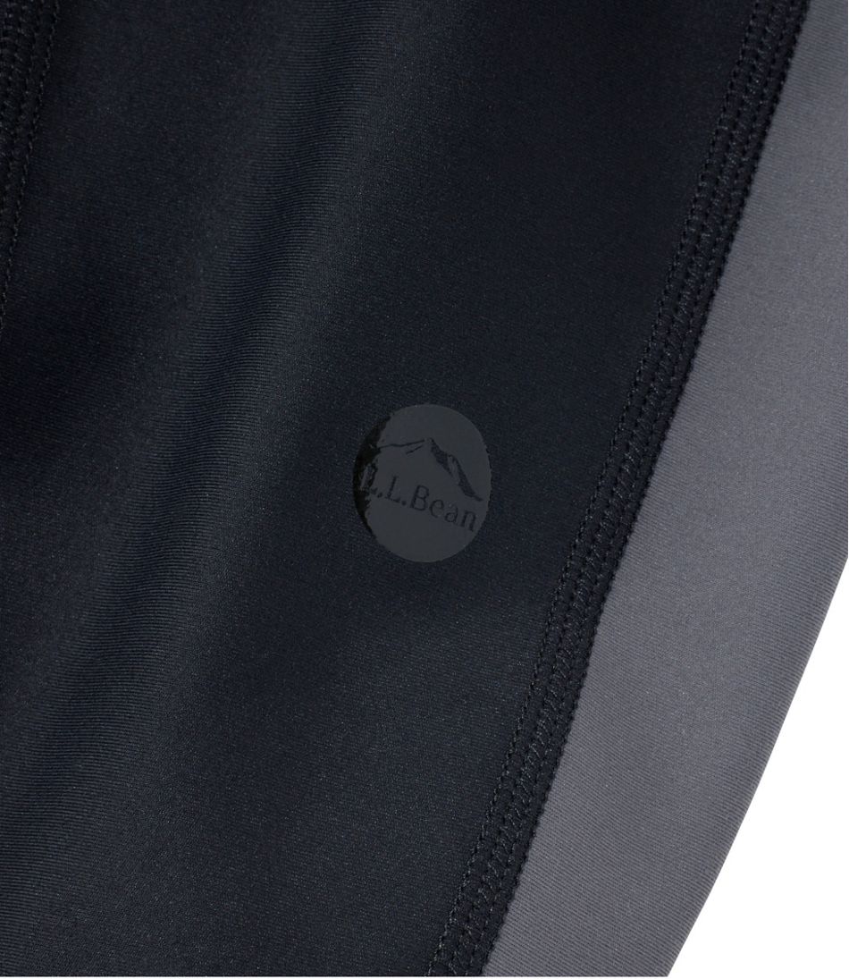 Women's L.L.Bean Everyday Performance 7/8 Leggings, High-Rise Pocket Colorblock L.L.Bean Recommended