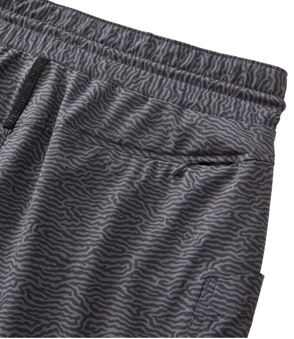 Women's VentureStretch Woven Ankle Pants, Mid-Rise Print L.L.Bean Classic