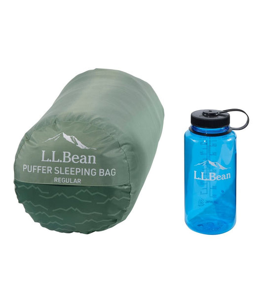 Adults' L.L.Bean Puffer Sleeping Bag, 40° Print L.L.Bean Featured