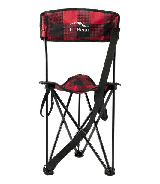 L.L.Bean Access Camp Chair Tripod, Plaid L.L.Bean Recommended