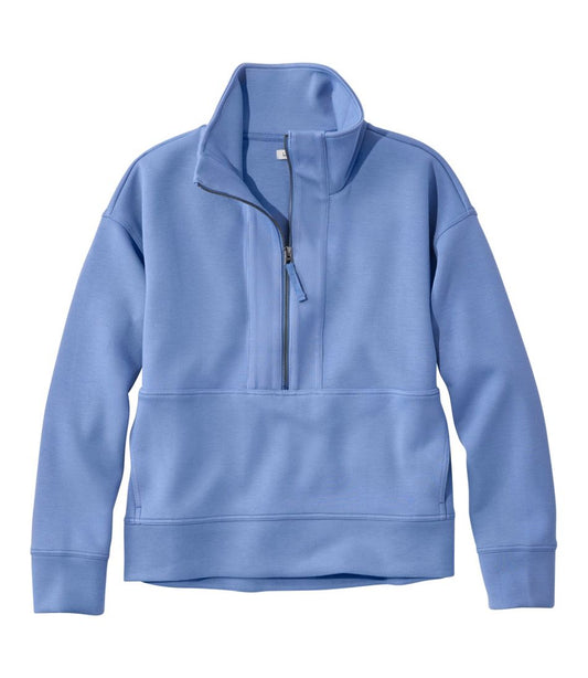 Women's L.L.Bean CloudSoft Top, Half-Zip Pullover L.L.Bean New