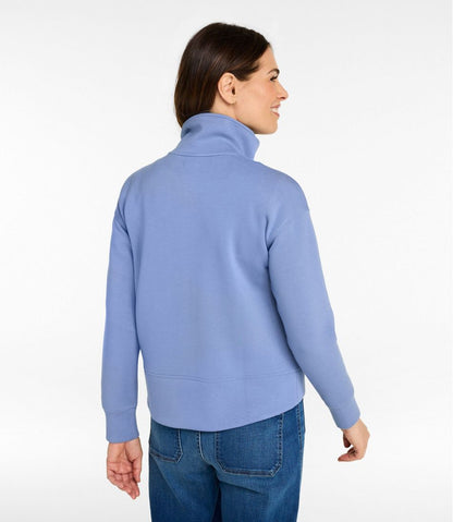 Women's L.L.Bean CloudSoft Top, Half-Zip Pullover L.L.Bean New