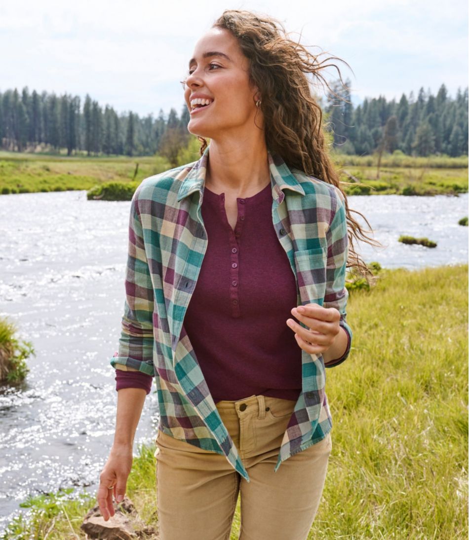 Women's Sunwashed Twill Shirt L.L.Bean Top Pick