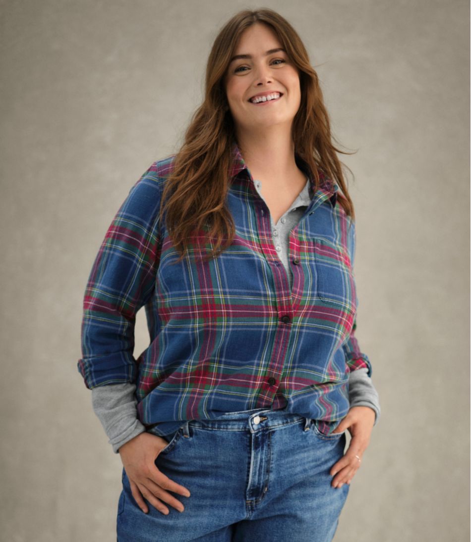 Women's Sunwashed Twill Shirt L.L.Bean Top Pick