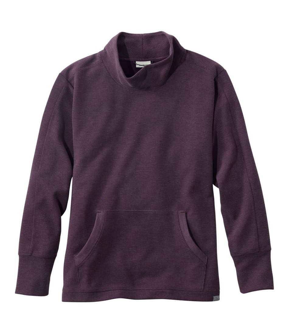 Women's Mountainside Micro Waffle Pullover L.L.Bean Classic