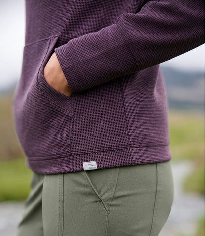 Women's Mountainside Micro Waffle Pullover L.L.Bean Classic
