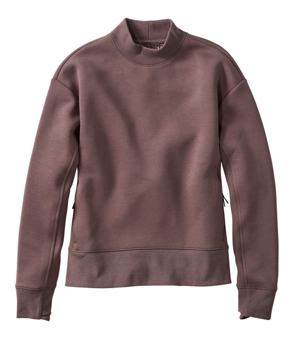 Women's Multisport Mockneck Pullover Sweatshirt L.L.Bean Essential