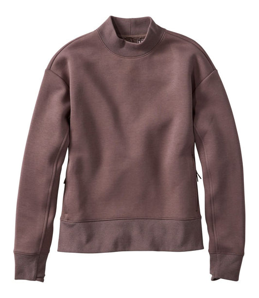 Women's Multisport Mockneck Pullover Sweatshirt L.L.Bean Essential
