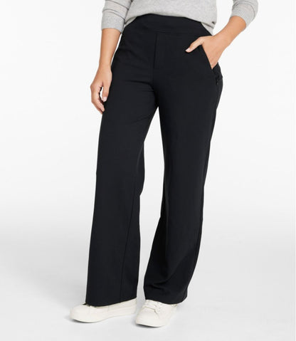 Women's Go-Anywhere Pants, High-Rise Wide-Leg L.L.Bean Value