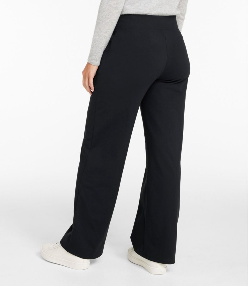 Women's Go-Anywhere Pants, High-Rise Wide-Leg L.L.Bean Value