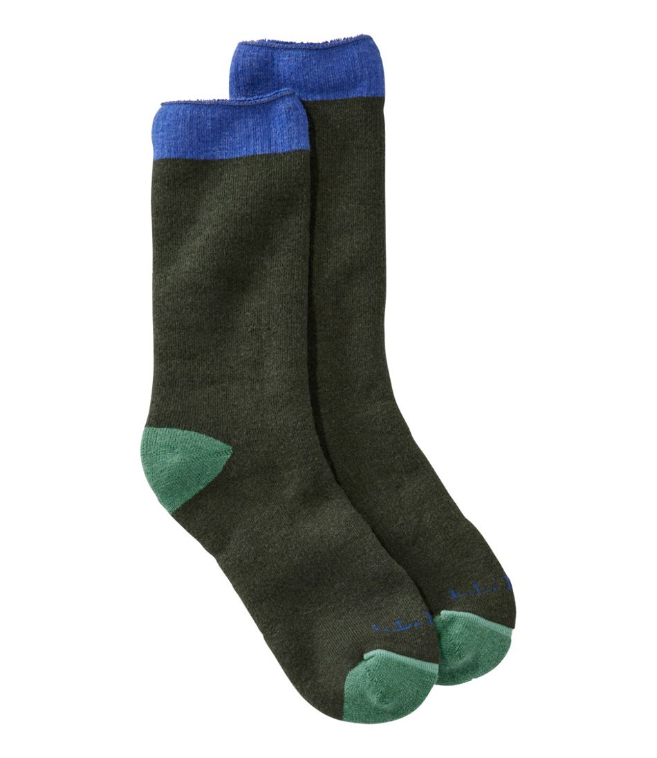 Adults' Cozy Rangeley Boot Socks L.L.Bean New