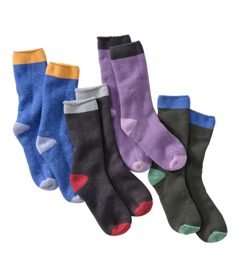 Adults' Cozy Rangeley Boot Socks L.L.Bean New