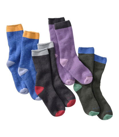 Adults' Cozy Rangeley Boot Socks L.L.Bean New