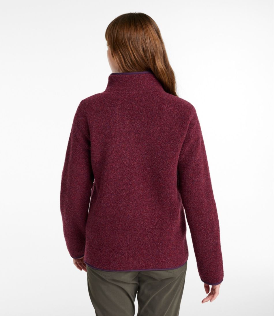 Women's All Season Wool Fleece Full-Zip Jacket L.L.Bean Best Seller