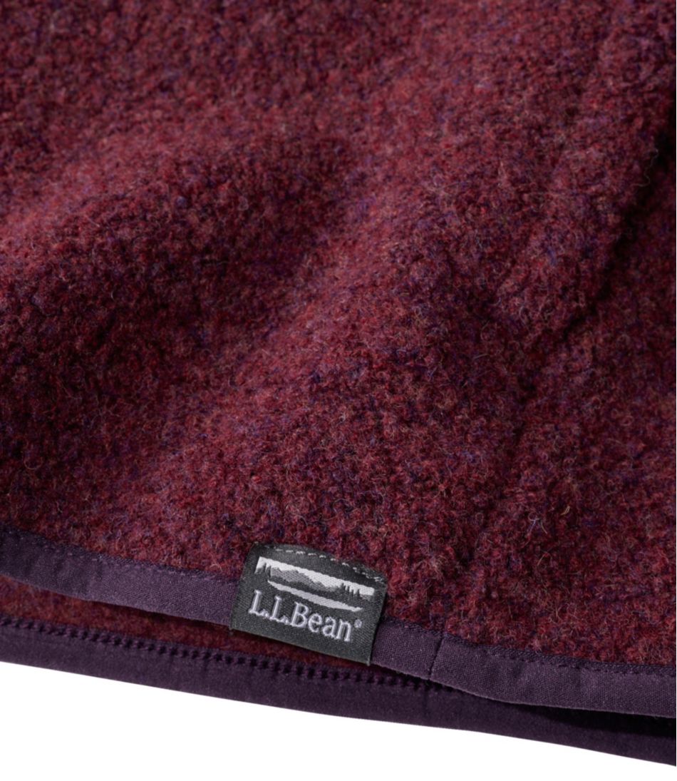 Women's All Season Wool Fleece Full-Zip Jacket L.L.Bean Best Seller