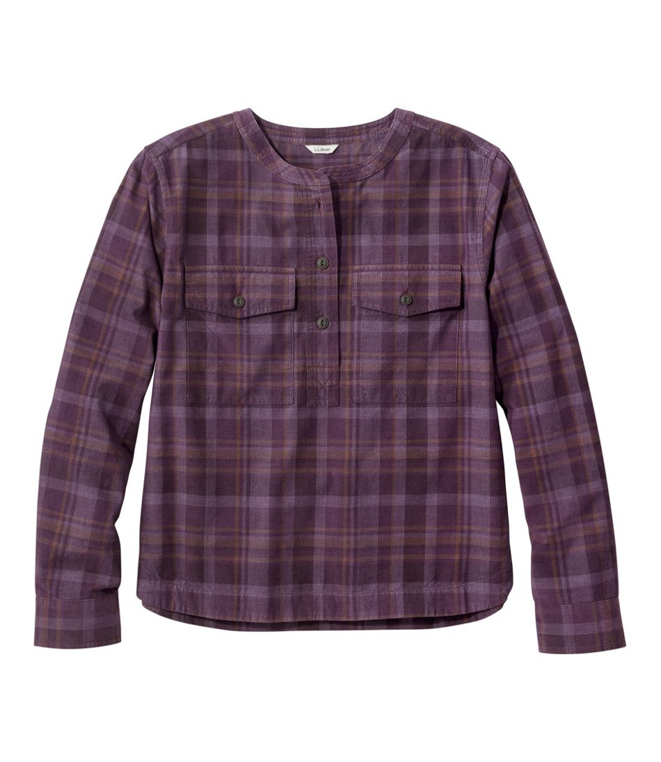 Women's Sunwashed Corduroy Shirt L.L.Bean Top Pick