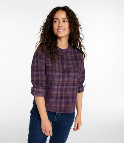 Women's Sunwashed Corduroy Shirt L.L.Bean Top Pick