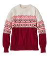 Rustic Red Fair Isle