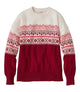 Rustic Red Fair Isle
