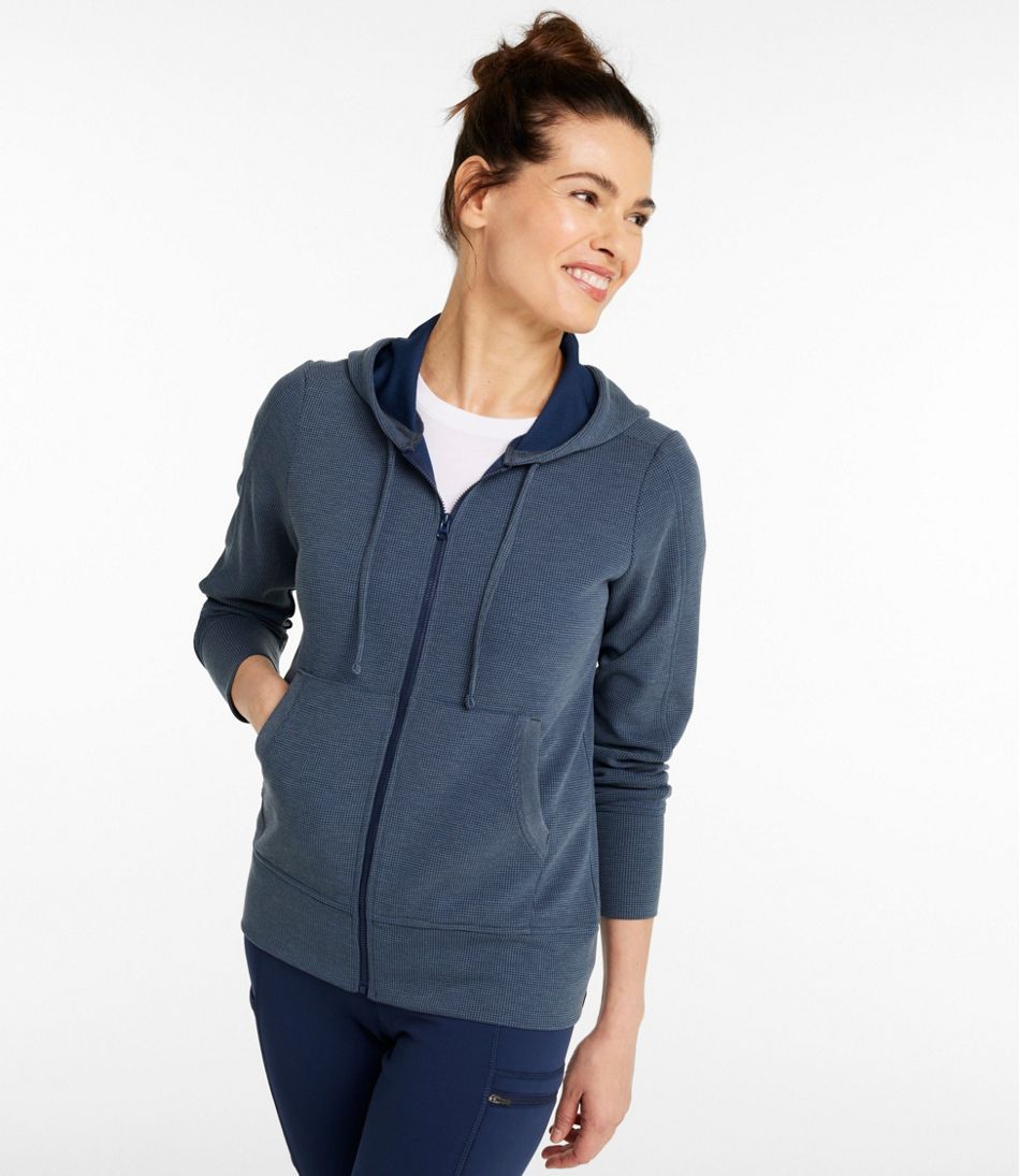 Women's Mountainside Micro Waffle Full-Zip Jacket L.L.Bean Value