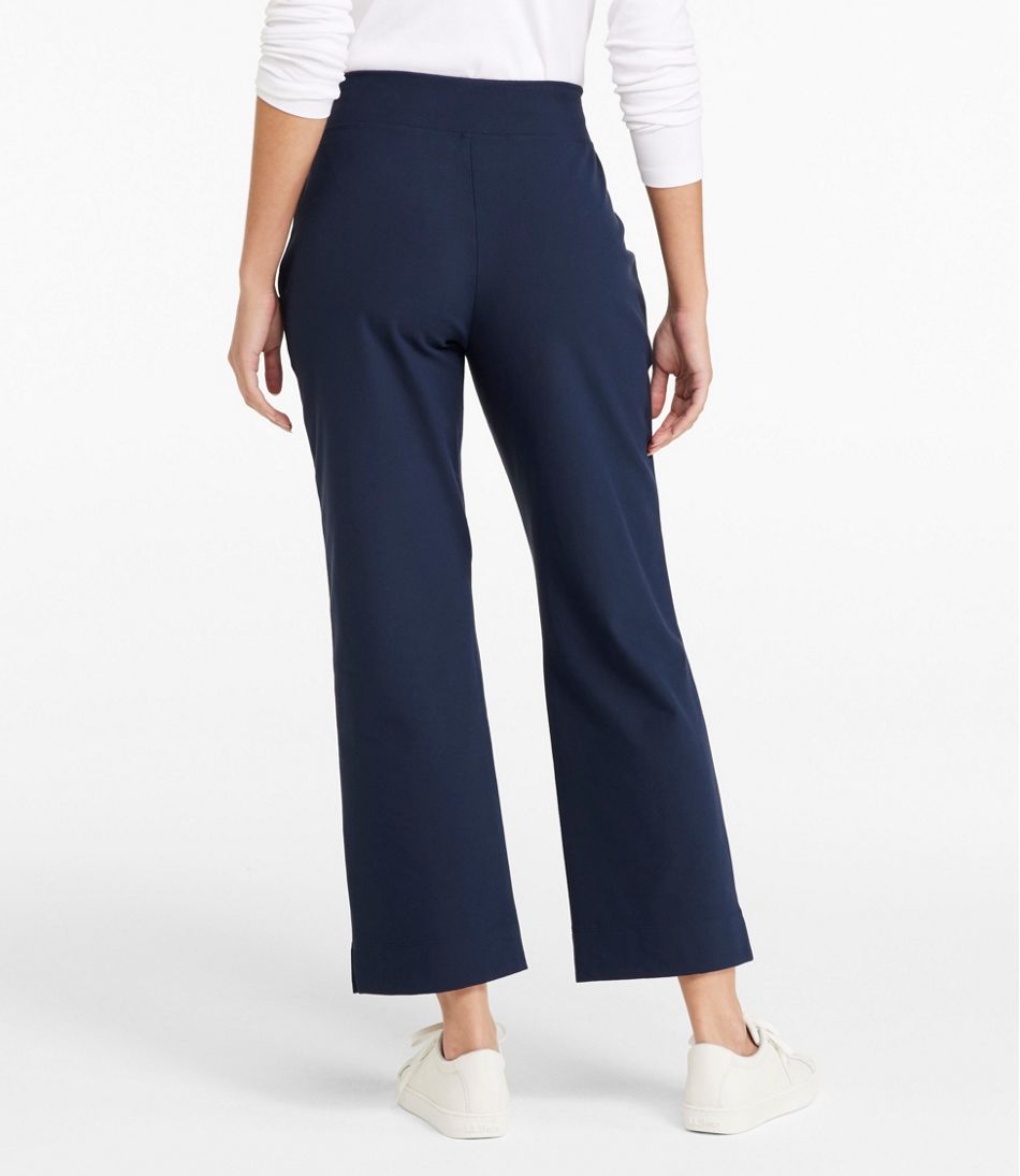 Women's Go-Anywhere Pants, High-Rise Straight-Leg Ankle L.L.Bean Premium