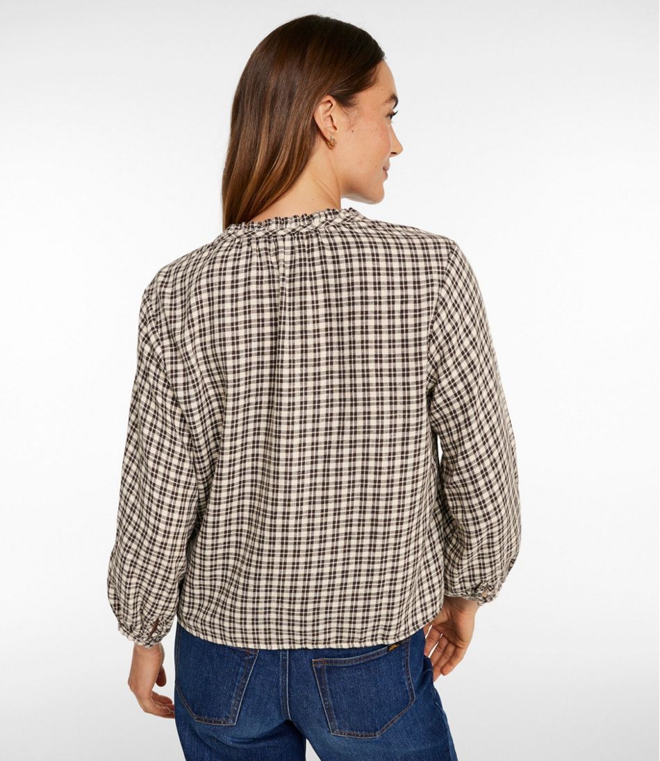 Women's Signature Portland Popover Shirt L.L.Bean New