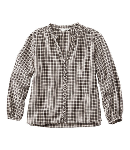 Deepest Brown Plaid,X-Small