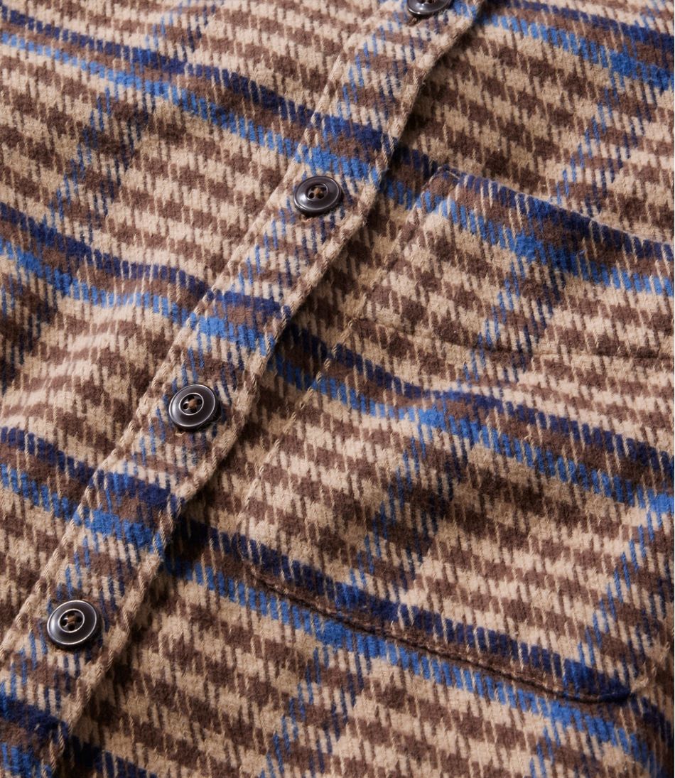 Women's Signature 1933 Collarless Chamois Tunic, Plaid L.L.Bean Featured