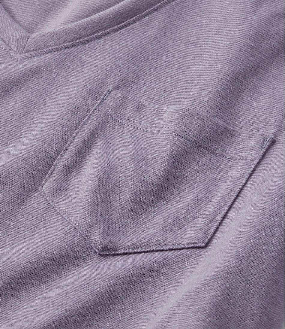 Women's Vista Camp V-Neck Pocket Tee, Long-Sleeve L.L.Bean Classic