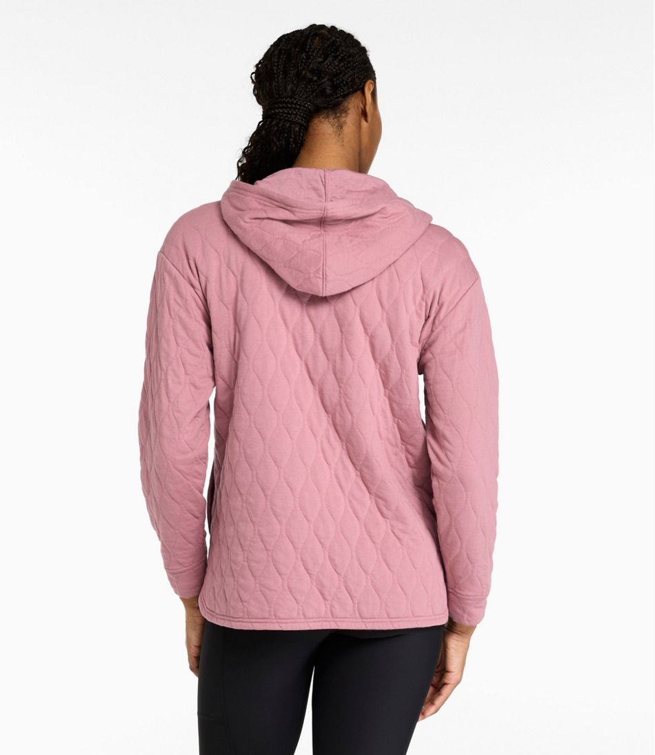 Women's VentureSoft Quilted Hooded Pullover L.L.Bean Essential