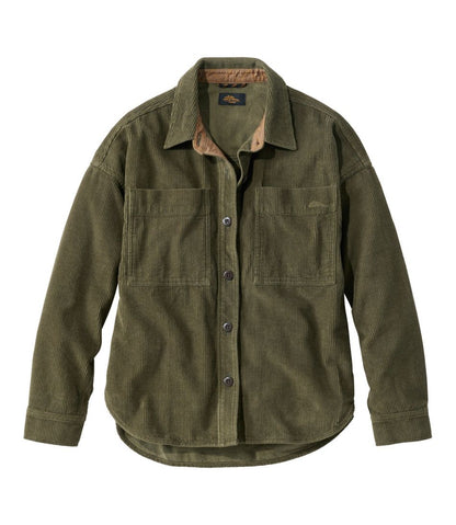 Women's Signature Corduroy Shirt Jac L.L.Bean New