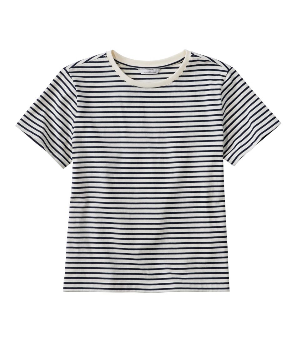 Women's Signature Premium Essential Tee, Short-Sleeve Novelty L.L.Bean Featured