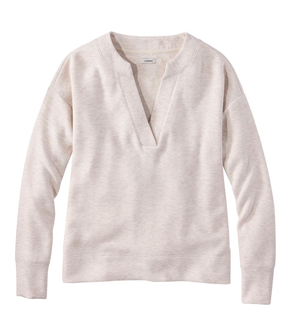 Women's L.L.Bean CloudSoft Splitneck Pullover L.L.Bean Recommended