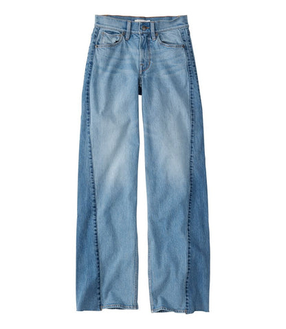 Women's Signature 1912 Premium Jeans, High-Rise Relaxed Wide-Leg L.L.Bean Classic