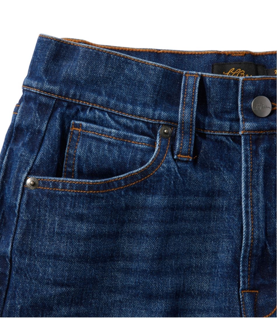 Women's Signature 1912 Premium Jeans, High-Rise Relaxed Wide-Leg L.L.Bean Classic