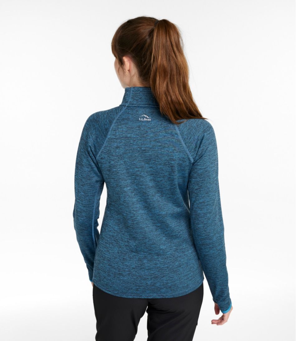 Women's Primaloft ThermaStretch Fleece 1/4 Zip Pullover L.L.Bean Essential