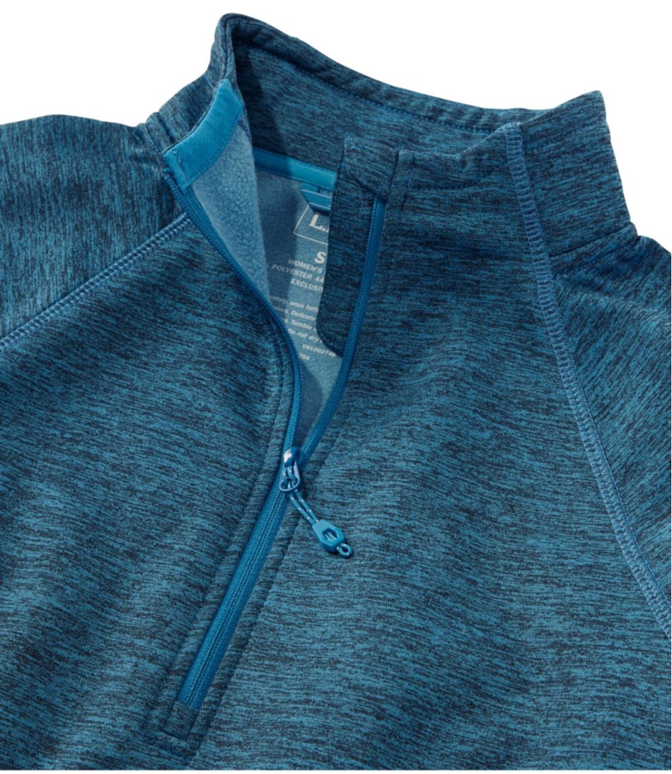 Women's Primaloft ThermaStretch Fleece 1/4 Zip Pullover L.L.Bean Essential