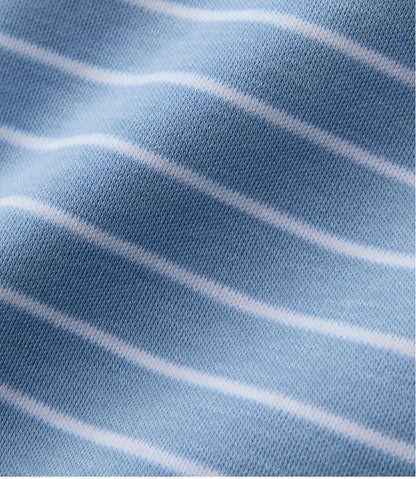 Women's Pima Cotton Tee, Long-Sleeve Crewneck Cardigan Stripe L.L.Bean Everyday