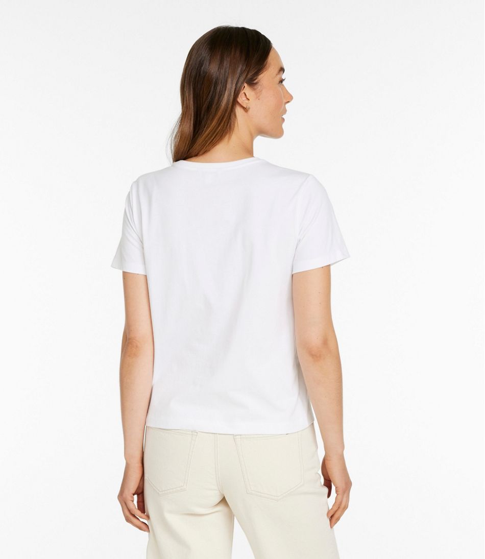 Women's Signature Premium Essential Tee, Short-Sleeve L.L.Bean Trending