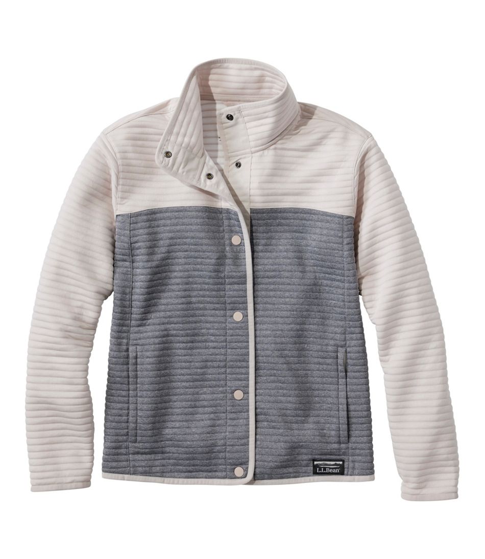 Women's Airlight Snap Front Jacket, Colorblock L.L.Bean Best Seller
