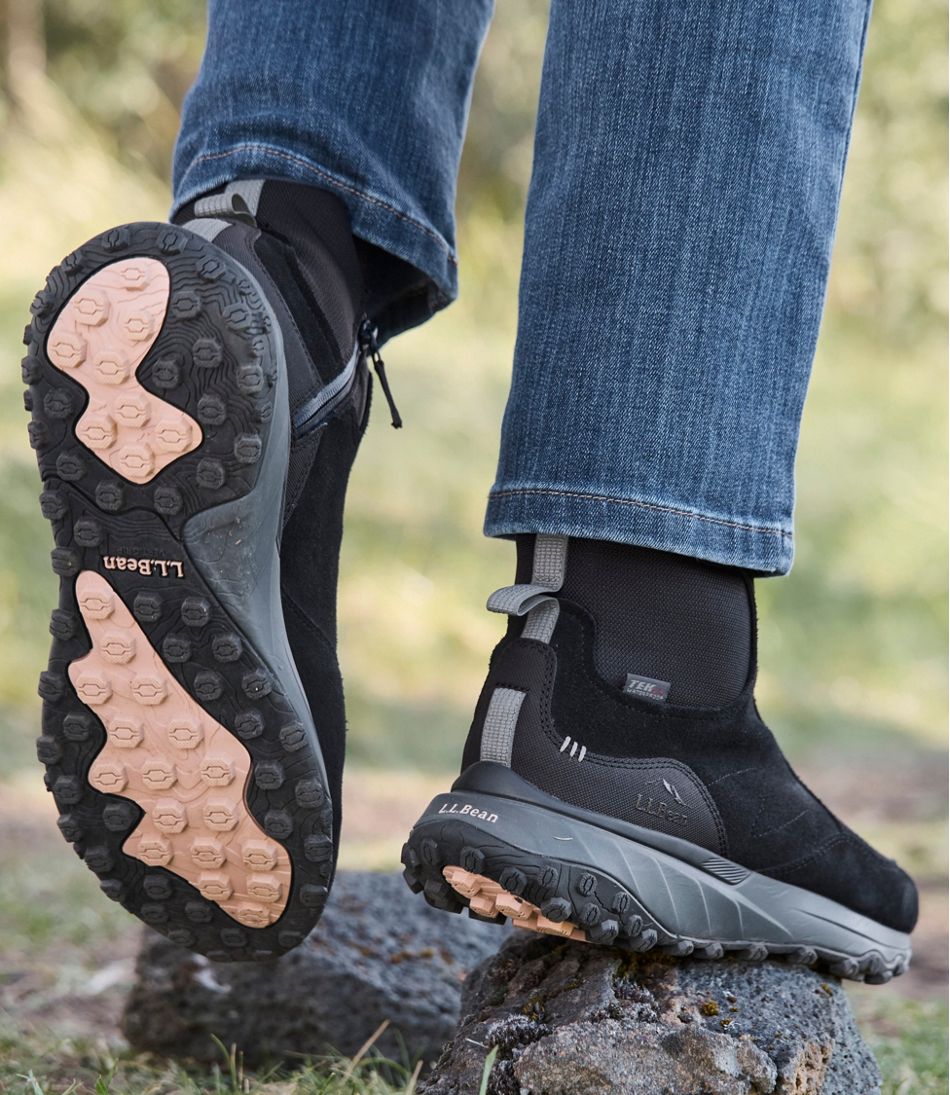 Women's Snow Sneaker Sport Waterproof Boots, Pull-On Side Zip L.L.Bean Value