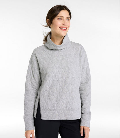 Women's VentureSoft Quilted Funnelneck Pullover L.L.Bean Value