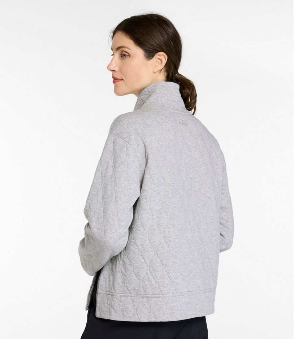 Women's VentureSoft Quilted Funnelneck Pullover L.L.Bean Value