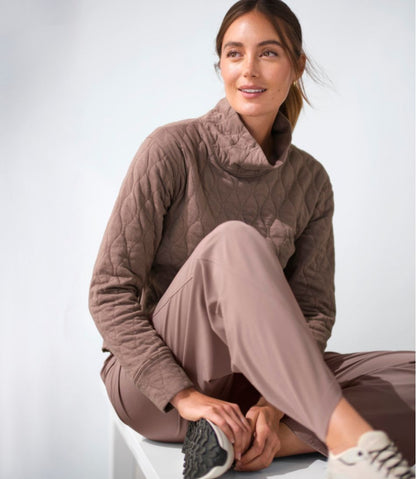 Women's VentureSoft Quilted Funnelneck Pullover L.L.Bean Value